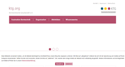 Desktop Screenshot of ktg.org